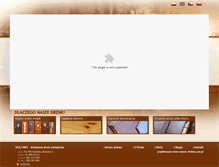 Tablet Screenshot of holz-mat.pl